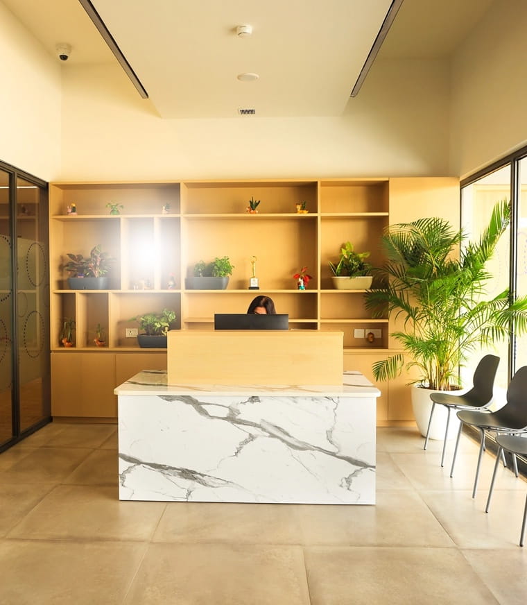 Campus Reception Area